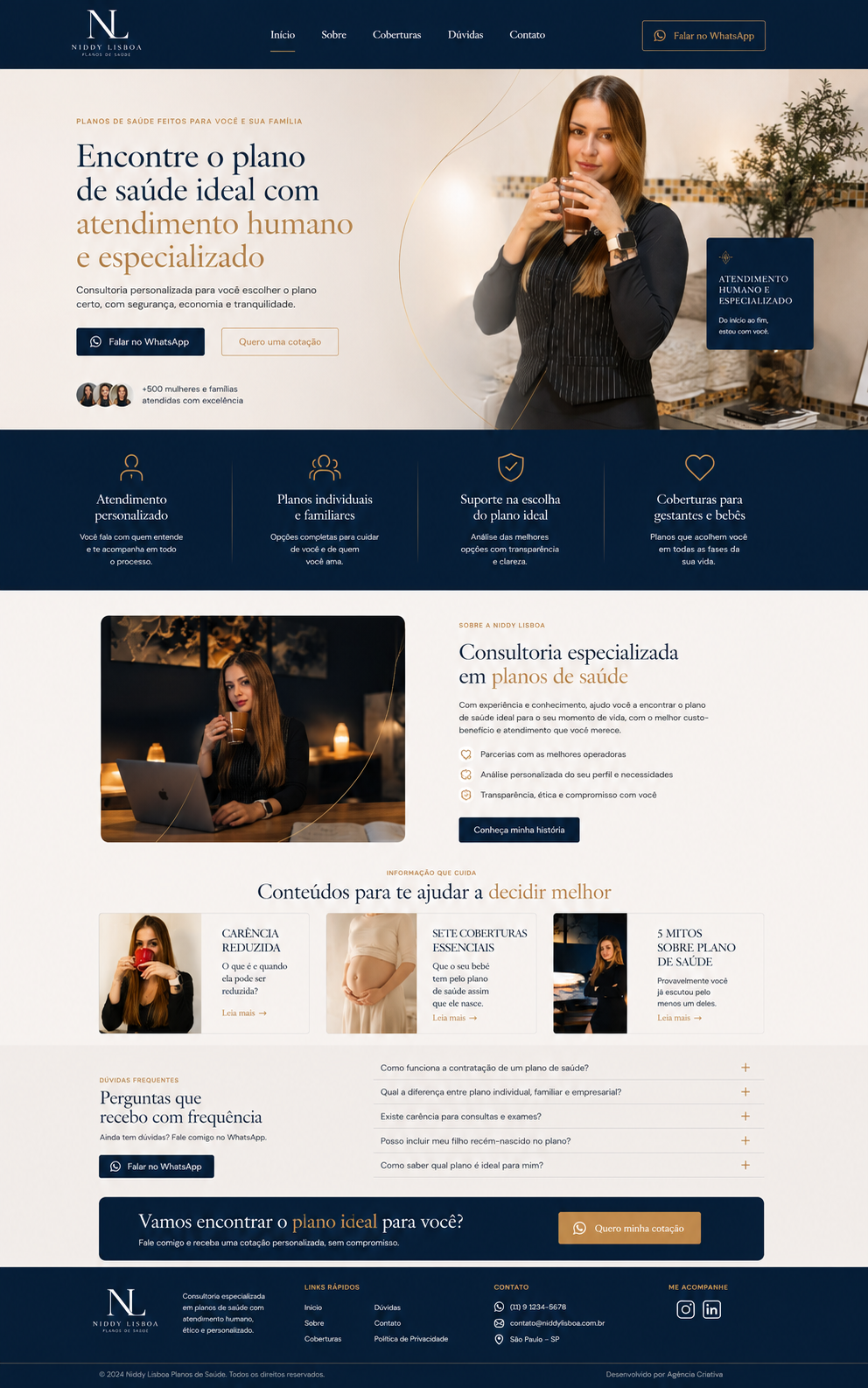 Preview do site Niddy Lisboa no desktop